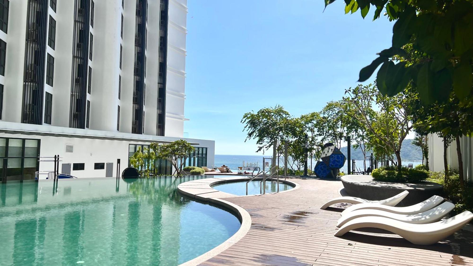 The Shore Executive Suites By Ys Luxury Kota Kinabalu Exterior foto