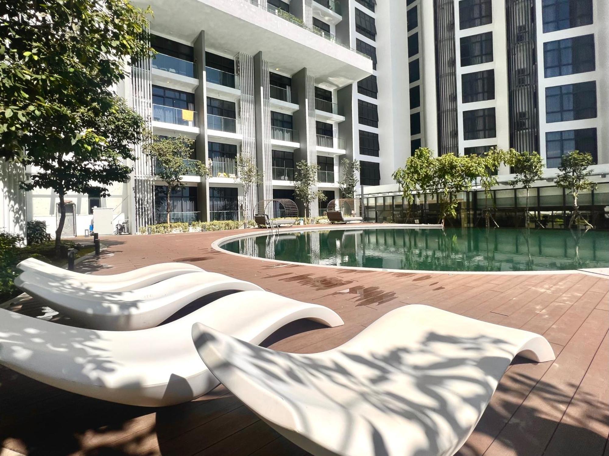 The Shore Executive Suites By Ys Luxury Kota Kinabalu Exterior foto